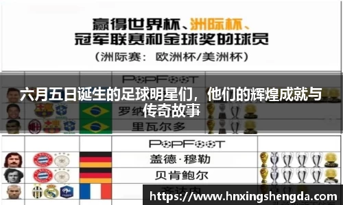 六月五日诞生的足球明星们，他们的辉煌成就与传奇故事