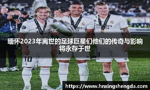 缅怀2023年离世的足球巨星们他们的传奇与影响将永存于世